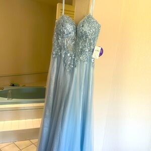 Brand New Blue Prom Dress